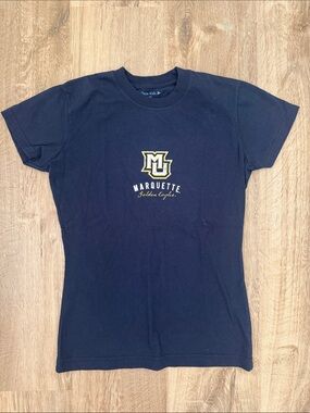 Marquette University Golden Eagles Kids Navy Graphic Tee